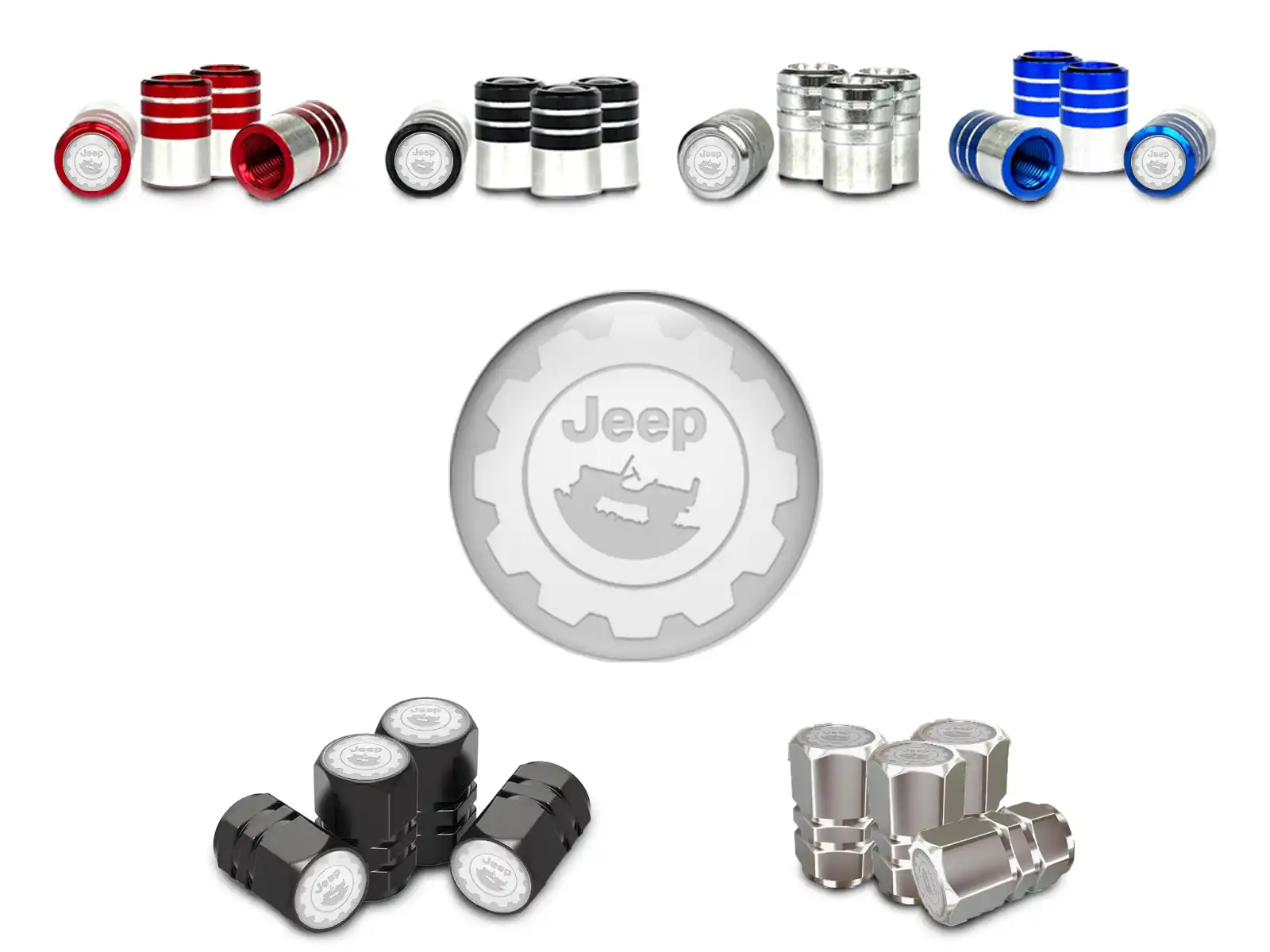 Jeep Capsules De Tige De Valve Auto Design Moderne